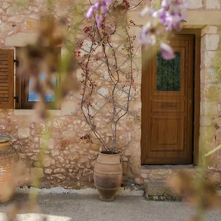 Traditional Elegant Cretan Stone For Families Hébergement de vacances La Canée